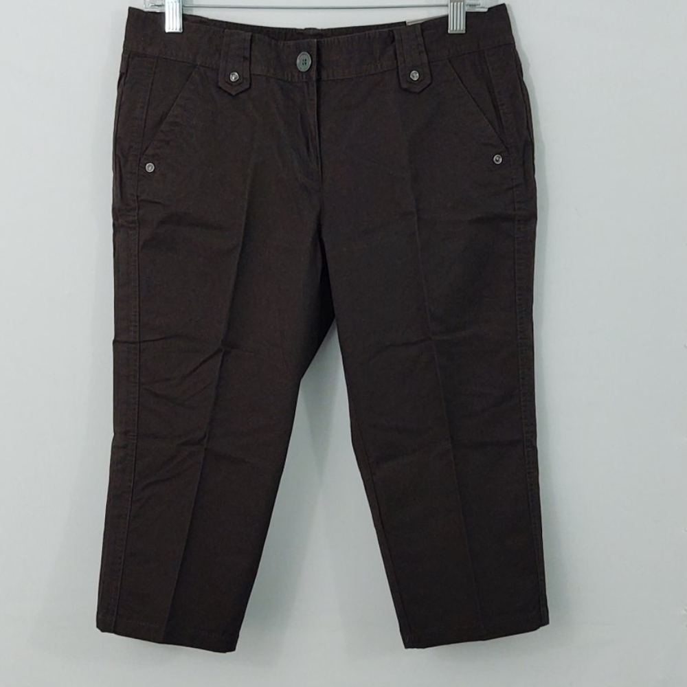 New Ann Taylor Women's pants 6P Brown Lindsay